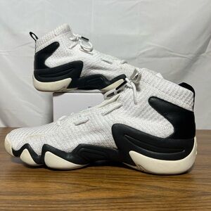 Rare Adidas Men's Crazy White, Black & Red, Basketball Shoes Sz 11   CQ0987 2017